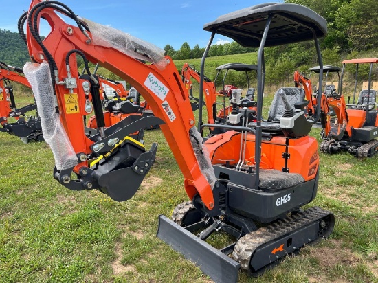 New/Unused Aboss GH25 Mini Excavator
