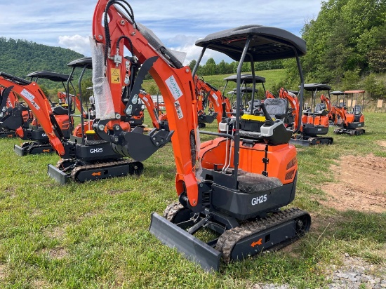 New/Unused Aboss GH25 Mini Excavator