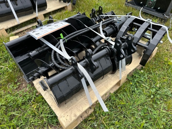 New/Unused AGT Industrial Mini Excavator Attachment Set