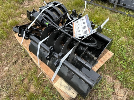 New/Unused AGT Industrial Mini Excavator Attachment Set