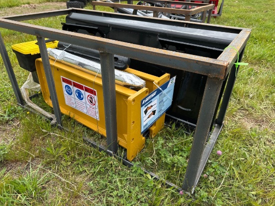 New/Unused AGROTK Quick Attach Hydraulic Rock Hammer
