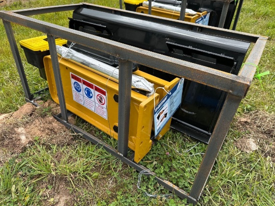 New/Unused AGROTK Quick Attach Hydraulic Rock Hammer