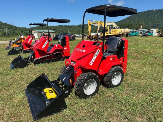 New/Unused AGT Industrial SDA-140W Mini Wheel Loader