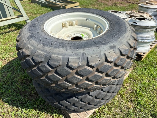 (2) 16.9 X 24 Wheels and Tires