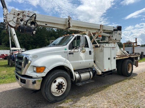 2013 Ford F-750 Digger Derrick Truck, VIN # 3FRXF7FK9DV775105