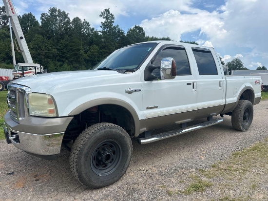 2007 Ford F-250 4x4 Pickup Truck, VIN # 1FTSW21P07EA92562