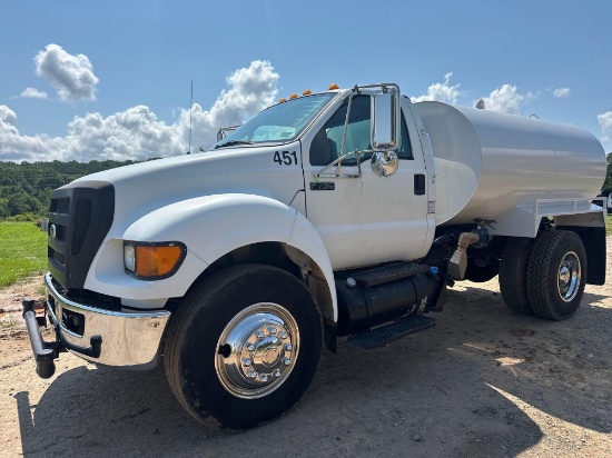 2012 Ford F-750 Water Truck, VIN # 3FRPF7FA3CV203355