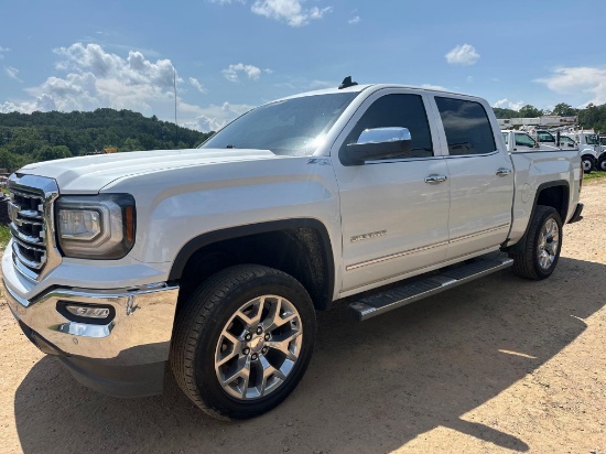 2018 GMC Sierra Pickup Truck, VIN # 3GTU2NEC9JG517774