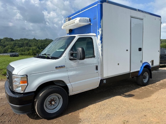 2023 Ford Econoline Refrigerator Truck, VIN # 1FDWE3FK2PDD18853