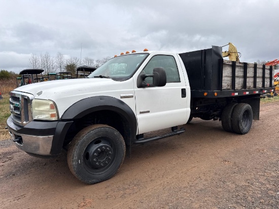 2005 Ford F-450 Dump Truck, VIN # 1FDXF46P65EB16866