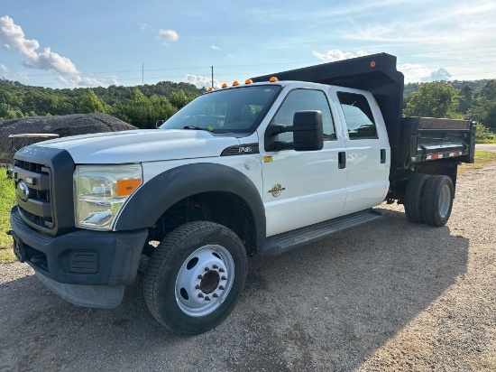 2016 Ford F-450 Dump Truck, VIN # 1FD0W4GT1GEB87215