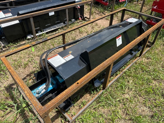 New/Unused 72in Mower King Quick Attach Tiller