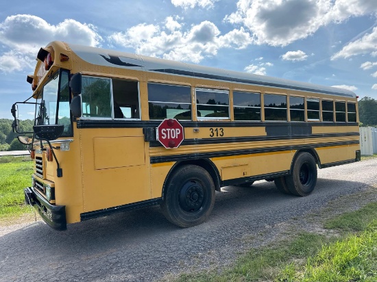 1997 Blue Bird TC2000 School Bus, VIN # 1BAADCSAXVF075349