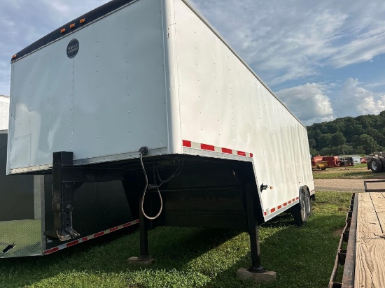 1997 28ft Enclosed Gooseneck Trailer VIN # 1WC200N25V3037471