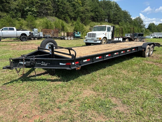 2015 Down 2 Earth 34ft Equipment Trailer