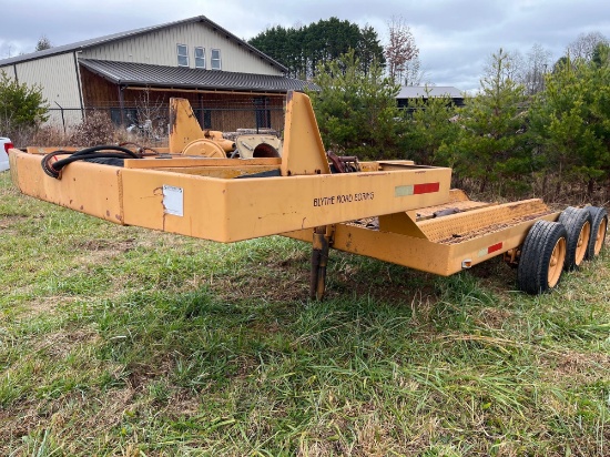 14ft Tri Axle Homemade Trailer