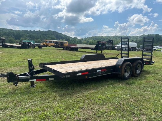 2008 18ft Better Built Equipment Trailer