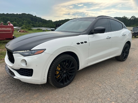 2018 Maserati Levante Multipurpose Vehicle (MPV), VIN # ZN661YUL1JX298544