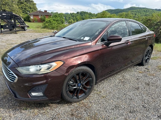 2019 Ford Fusion Car, VIN # 3FA6P0HD7KR193088