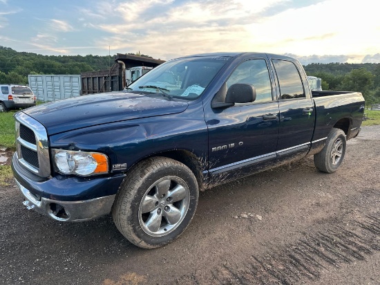 2003 Dodge Ram Pickup Pickup Truck, VIN # 1D7HA18DX3S353177