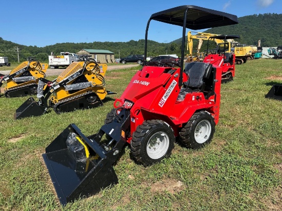 New/Unused AGT Industrial SDA-140W Mini Wheel Loader