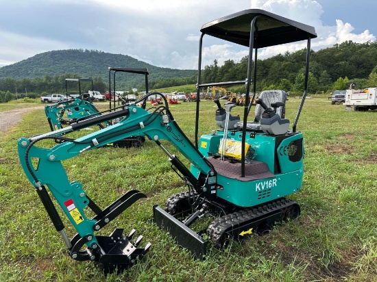 New/Unused CFG Industrial KV16R Mini Excavator