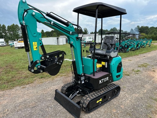 New/Unused CFG Industrial KT13R Mini Excavator