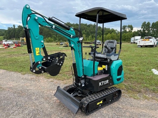 New/Unused CFG Industrial KT13R Mini Excavator
