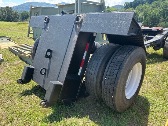 Fourth Flip Axle for a RGN Low Boy Trailer