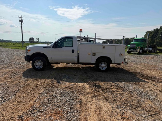 2011 Ford F-250 Single Cab Utility Truck, VIN # 1FDBF2B64BEB59433