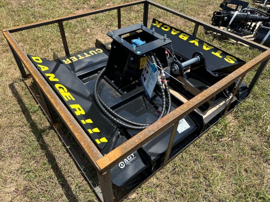 New/Unused Agrotk 54in Excavator Brush Cutter