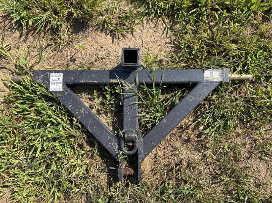 New/Unused Wolverine 3 Point Receiver Hitch Attachment