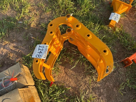 Mini Excavator Grapple Attachment