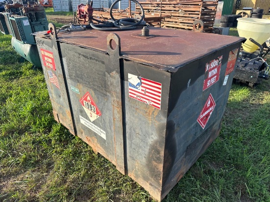 1000 Gallon Double Walled Fuel Tank