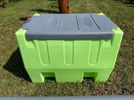 New/Unused 50 Gallon Fuel Tank with 12V Diesel Pump