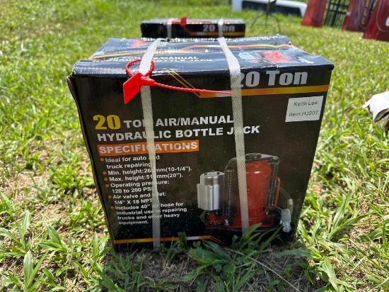 New/Unused 20 Ton Air Bottle Hydraulic Jack