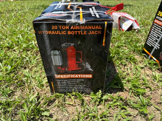 New/Unused 20 Ton Air Bottle Hydraulic Jack