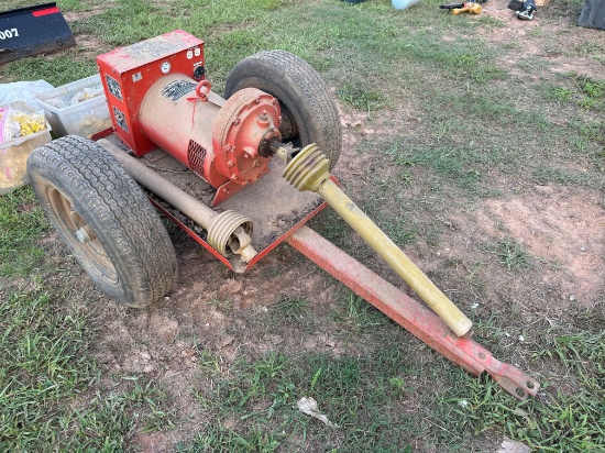 Pull Behind PTO Driven Generator
