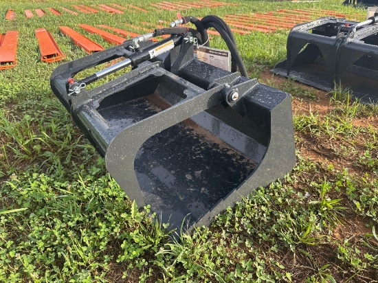 New/Unused Wolverine 44in Mini Skidsteer Grapple Bucket