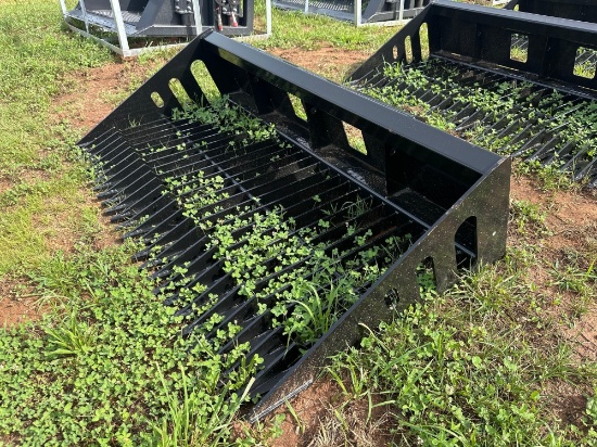 New/Unused Wolverine 72in Quick Attach Rock Bucket