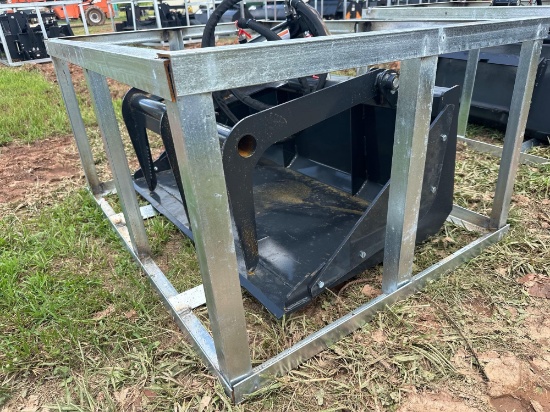 New/Unused Landhonor 44in Mini Skidsteer Grapple Bucket
