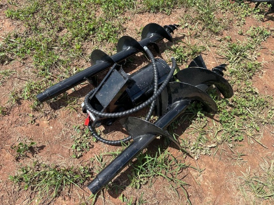 New/Unused Mini Excavator Auger with Bits
