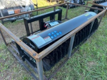 New/Unused AGT Quick Attach 72in Angle Broom