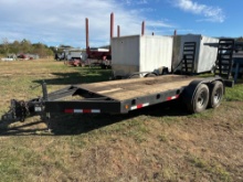 16ft Double Axle Equipment Trailer