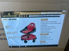 New/Unused Mobile Rolling Shop Seat
