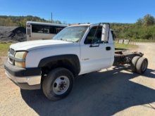 2003 Chevrolet Silverado Pickup Truck, VIN # 1GBJC34U43E361012