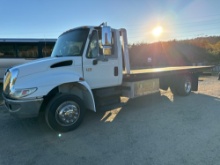 2002 International 4300 Rollback Truck, VIN # 1HTMMAAL12H527315