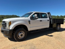 2017 Ford F-350 Flatbed Truck, VIN # 1FD8W3H65HEE34646