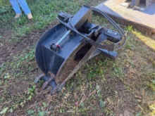 Quick Attach Stump Bucket Grapple