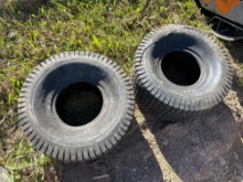 (2) Carlisle 20x10 - 00 - 8 Turf Saver Tires